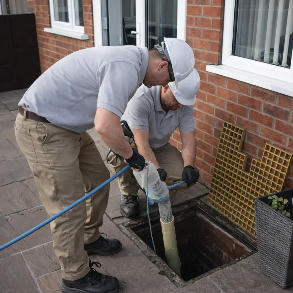 Blocked drain repair service in Ingatestone
